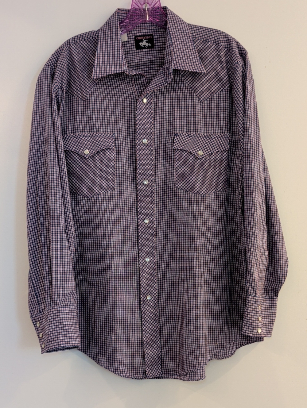 Chute #1 Rodeo Western Pearlsnap Long Sleeve Shirt